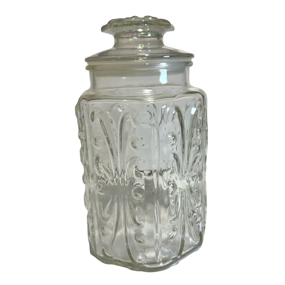 Imperial Glass Iridescent Canister